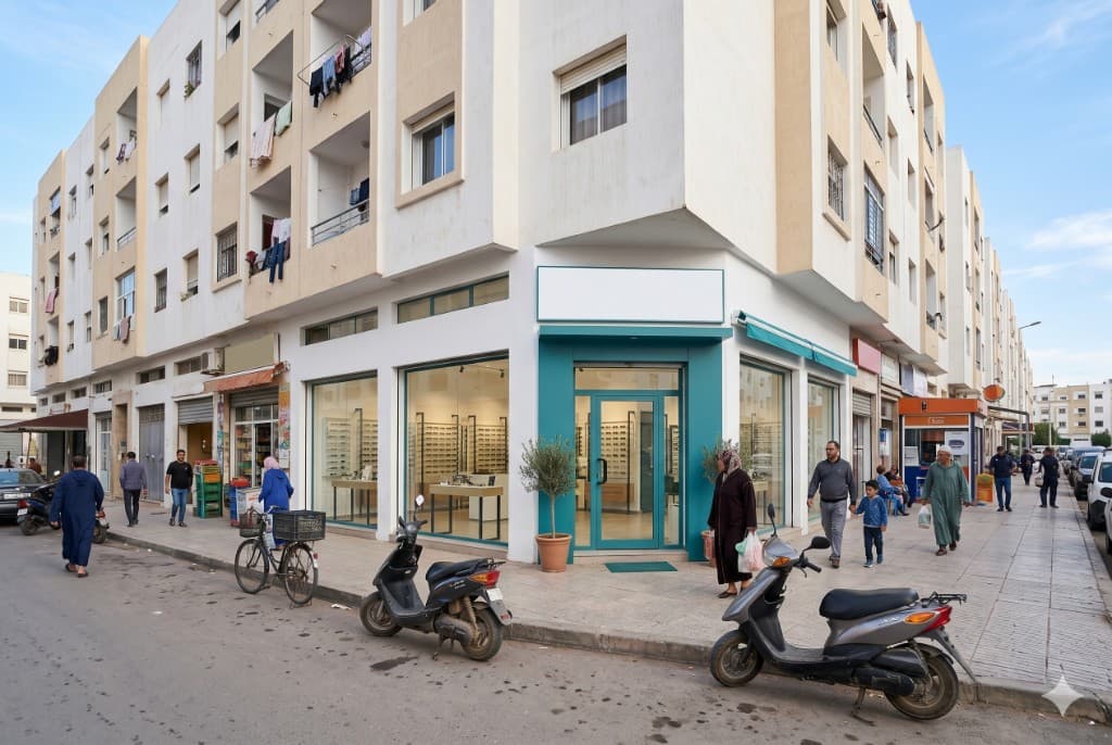 Façade du magasin Arinass Optique